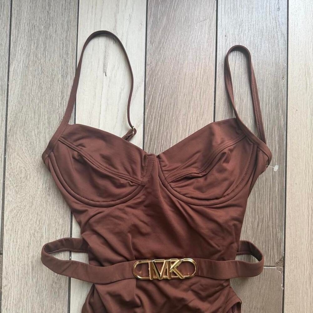 Michael kors brown belted one - Picture 3 of 8